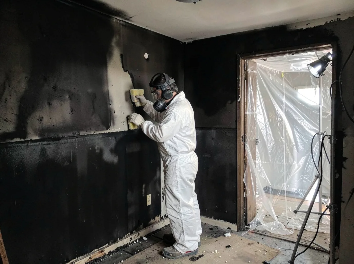 Fire Damage Restoration company in Lizemores, WV